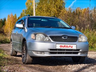 2001 Toyota Corolla Fielder IX (E120, E130), серебристый, 600000 рублей, вид 1