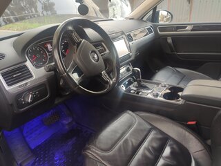 2015 Volkswagen Touareg II Рестайлинг, синий, 2850000 рублей, вид 5