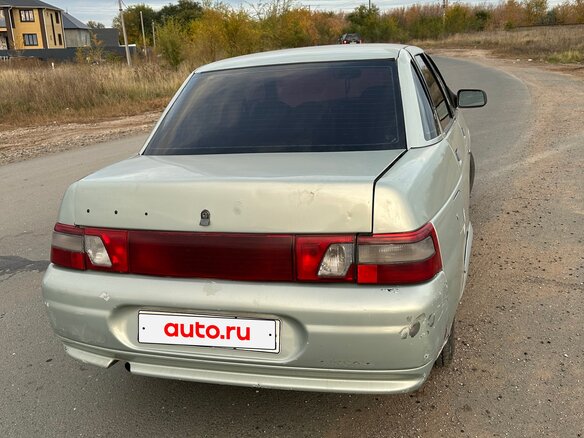 2002 Lada (ВАЗ) 2110, серебристый, 42000 рублей - вид 1