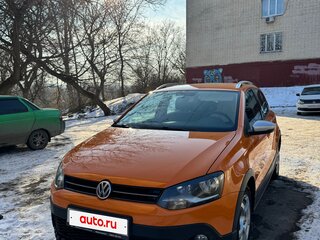 2012 Volkswagen Polo Cross V, оранжевый, 950000 рублей, вид 2