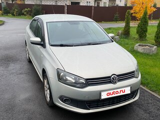 2012 Volkswagen Polo V, жёлтый, 520000 рублей, вид 1