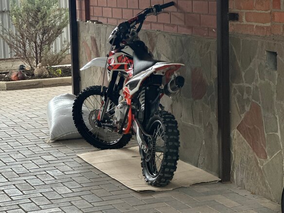 2024 Kayo Basic TT125EM, оранжевый, 75000 рублей - вид 3