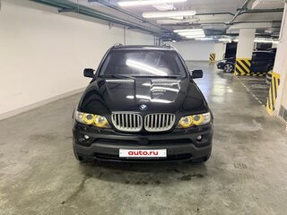 2004 BMW X5 3.0d I (E53) Рестайлинг, чёрный, 1550000 рублей, вид 2