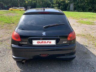 2008 Peugeot 206, чёрный, 195000 рублей, вид 3