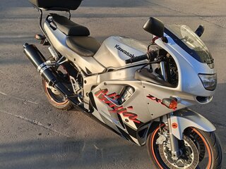1997 Kawasaki ZX-6R Ninja, серый, 300000 рублей, вид 2