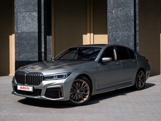 2019 BMW 7 серии 750i xDrive VI (G11/G12) Рестайлинг, серый, 6250000 рублей, вид 1