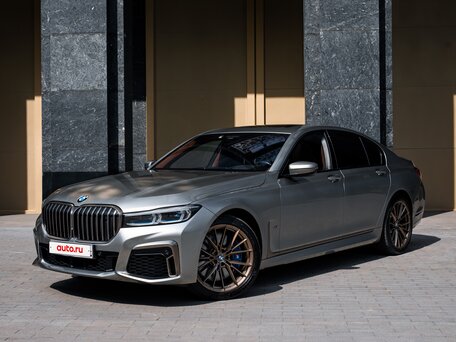2019 BMW 7 серии 750i xDrive VI (G11/G12) Рестайлинг, серый, 6500000 рублей, вид 1