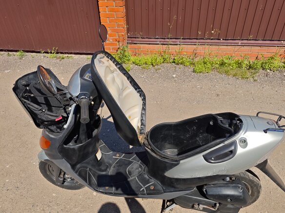 2000 Suzuki Lets 2, серебристый, 45000 рублей - вид 12