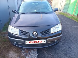2007 Renault Megane II Рестайлинг, чёрный, 470000 рублей, вид 1