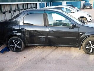 2012 Renault Logan I Рестайлинг, чёрный, 330000 рублей, вид 5