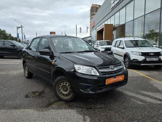 2014 Lada (ВАЗ) Granta I, чёрный, 259000 рублей, вид 2