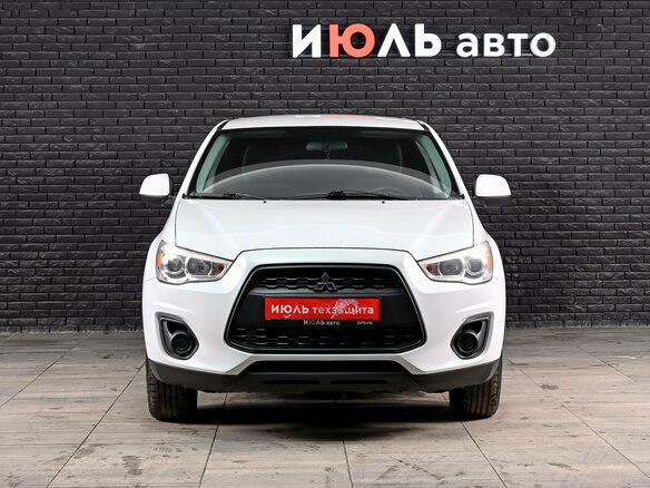 2014 Mitsubishi ASX I Рестайлинг, белый, 1200000 рублей - вид 2