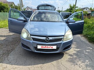 2007 Opel Astra H, голубой, 385000 рублей, вид 2