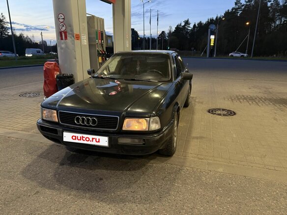 1992 Audi 80 V (B4), зелёный - вид 2