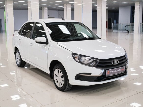 2023 Lada (ВАЗ) Granta I Рестайлинг, белый, 862000 рублей - вид 2