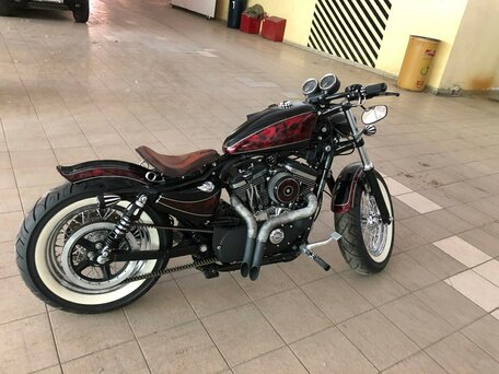 2005 Harley-Davidson Sportster 883, чёрный, 1500000 рублей, вид 5