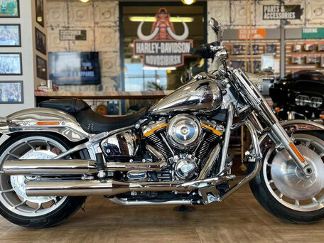 2025 Harley-Davidson Fat Boy, серый, 5000000 рублей, вид 1