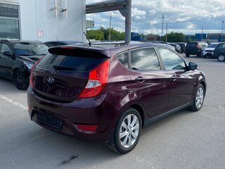 2011 Hyundai Solaris I, фиолетовый, 573000 рублей, вид 3