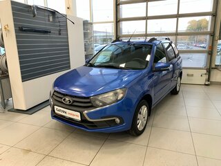 2018 Lada (ВАЗ) Kalina II, синий, 450000 рублей, вид 1
