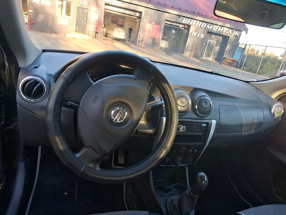 2016 Nissan Almera III (G15), чёрный, 650000 рублей - вид 6