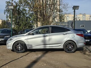 2012 Hyundai Solaris I, серебристый, 499000 рублей, вид 5