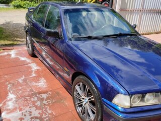 1997 BMW 3 серии 318i III (E36), синий, 500000 рублей, вид 2
