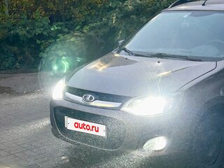 2015 Lada (ВАЗ) Kalina II, коричневый, 345000 рублей, вид 2