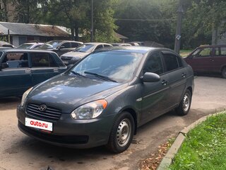 2008 Hyundai Verna II, серый, 370000 рублей, вид 1