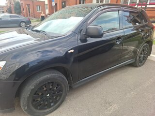 2013 Mitsubishi ASX I Рестайлинг, чёрный, 850000 рублей, вид 2