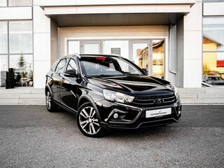 2020 Lada (ВАЗ) Vesta SW Cross I, чёрный, 1170000 рублей, вид 5