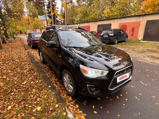 2012 Mitsubishi ASX I Рестайлинг, чёрный, 1350000 рублей, вид 2