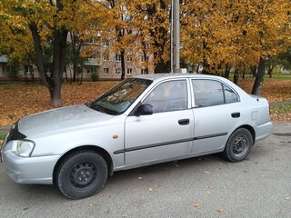 2008 Hyundai Accent ТагАЗ II, серебристый, 270000 рублей, вид 1