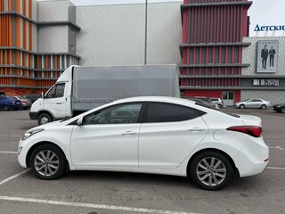 2014 Hyundai Elantra V (MD) Рестайлинг, белый, 1180000 рублей, вид 5