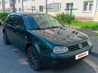 1998 Volkswagen Golf IV, зелёный, 325000 рублей, вид 4