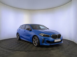 2019 BMW 1 серии M135i xDrive III (F40), синий, 3500000 рублей, вид 3