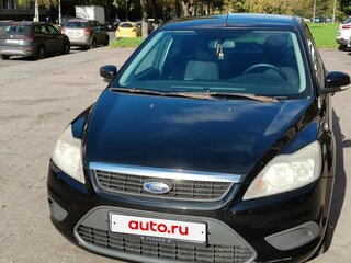 2008 Ford Focus II Рестайлинг, чёрный, 490000 рублей, вид 2