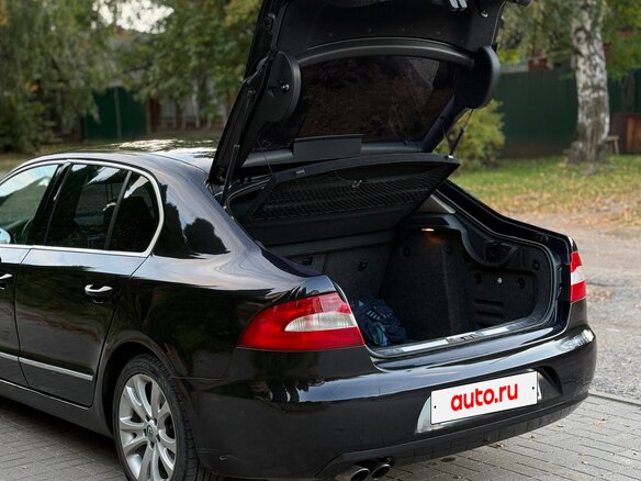 2008 Skoda Superb DSG II, чёрный, 589000 рублей - вид 19