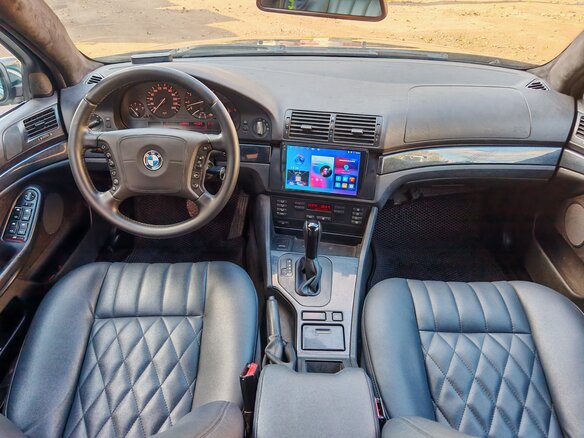 1998 BMW 5 серии 523i IV (E39), чёрный, 800000 рублей - вид 9