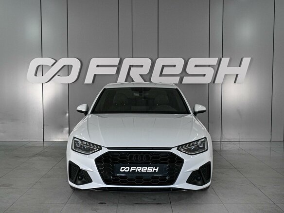 2021 Audi A4 35 TFSI V (B9) Рестайлинг, белый, 2699000 рублей - вид 2