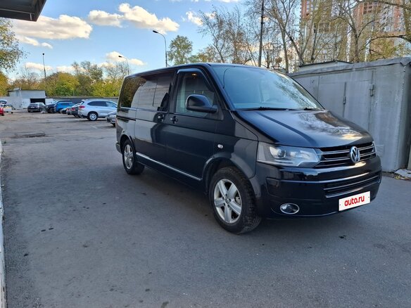 2014 Volkswagen Multivan T5 Рестайлинг, чёрный, 2350000 рублей - вид 2