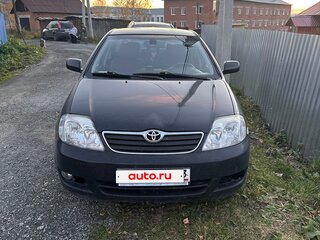 2006 Toyota Corolla IX (E120, E130) Рестайлинг, чёрный, 570000 рублей, вид 1