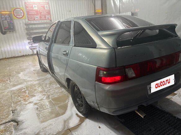2002 Lada (ВАЗ) 2112, серый, 120000 рублей - вид 5