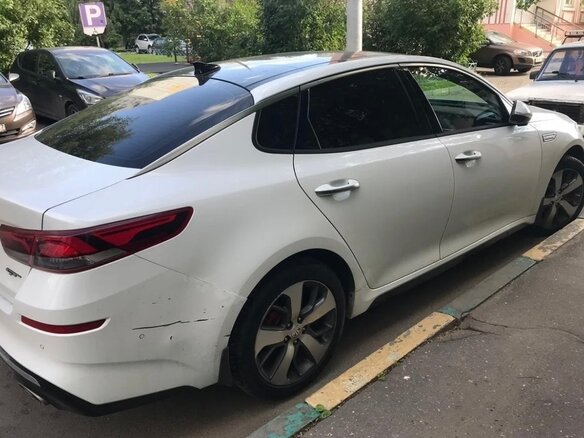 2018 Kia Optima IV Рестайлинг, белый, 2150000 рублей - вид 16