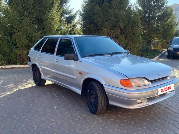 2008 Lada (ВАЗ) 2114, серебристый, 155000 рублей