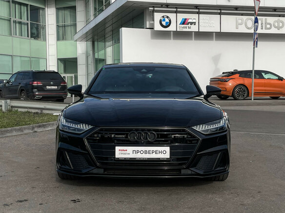 2019 Audi A7 50 TDI II (4K), чёрный, 5830000 рублей - вид 1
