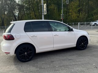 2009 Volkswagen Golf VI, белый, 730000 рублей, вид 4