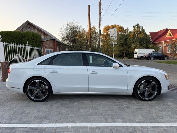 2014 Audi A8 III (D4) Рестайлинг, белый, 2149999 рублей - вид 9