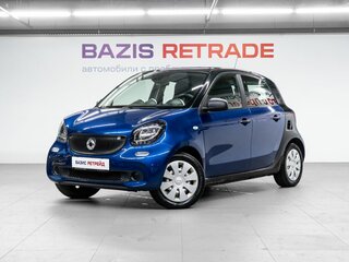 2018 Smart Forfour II, голубой, 1279000 рублей, вид 1