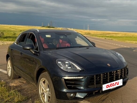 2017 Porsche Macan S Diesel I, синий, 3960000 рублей