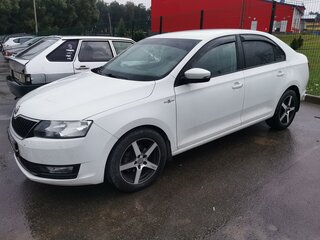 2019 Skoda Rapid I Рестайлинг, белый, 1050000 рублей, вид 2